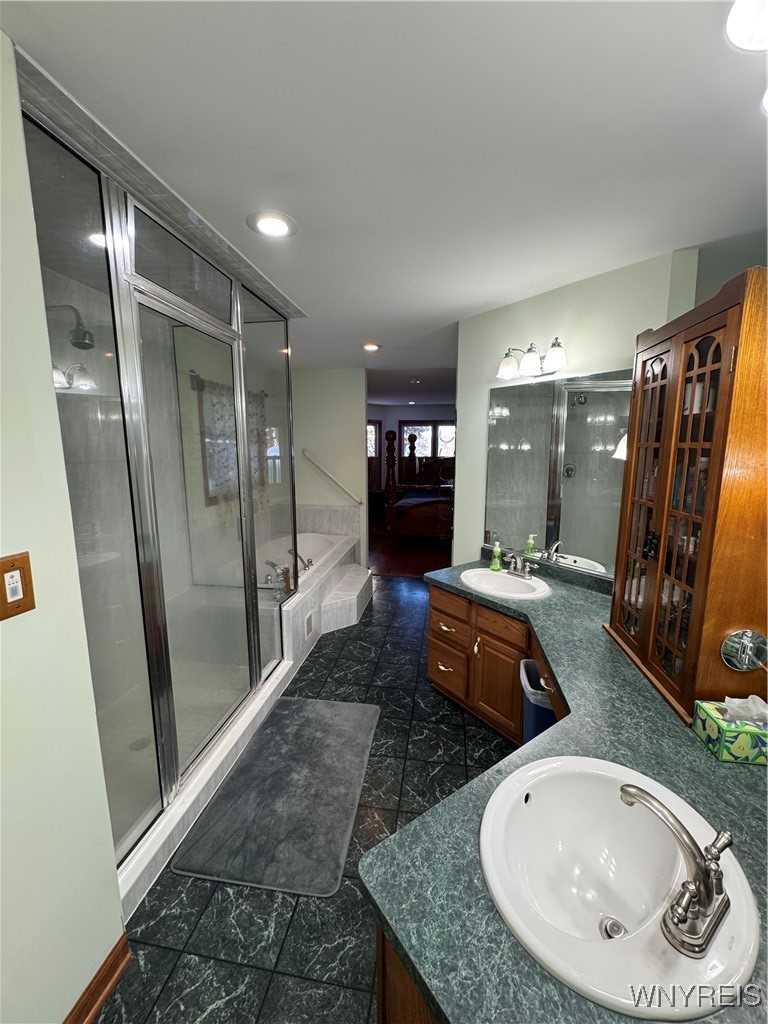6553 Vermont Hill Road Wales, NY 14139 - Photo 27 of 50 master en suite bathroom