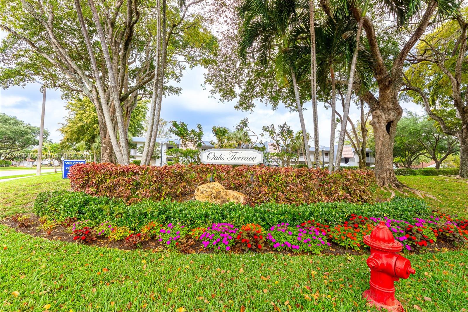 4221 West Palm Aire Drive, Unit 203 Pompano Beach, FL 33069 - Photo 9 of 39 a view of a garden with flowers and trees