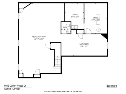 $775,000 | 9016 Darien Woods Court, Darien, IL 60561