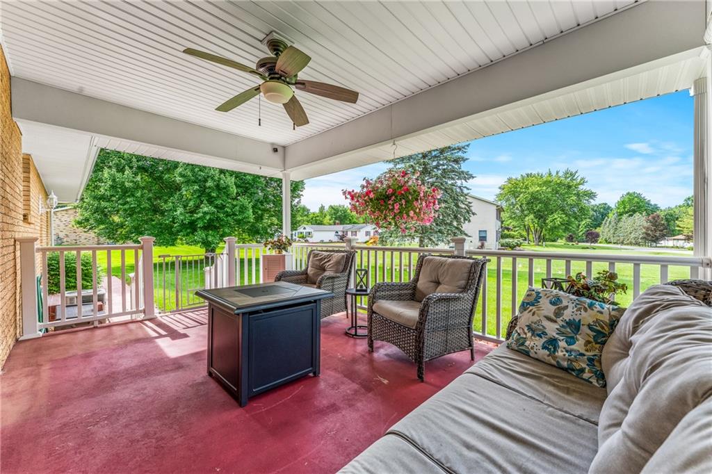 3933 Mitchell Road New Castle, PA 16105 - Photo 6 of 6 a view of a chairs and tables in the back yard