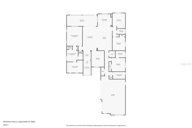 $840,000 | 492 Adams View Lane, Auburndale, FL 33823