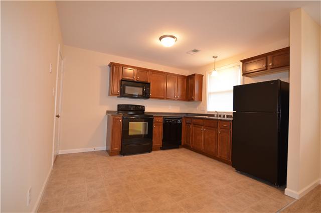 121 Bluegrass Road Clarksville, TN 37042 - Photo 8 of 20 COOKS WILL LOVE THIS LARGE KITCHEN WITH ALL NEW CABINETS, COUNTER TOPS, AND MATCHING APPLIANCES. PLENTY OF CABINET AND COUNTER SPACE!!