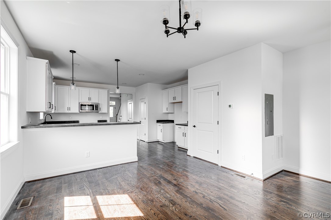 2403 Everett Street Richmond, VA 23224 - Photo 10 of 25 a view of a kitchen with wooden floor