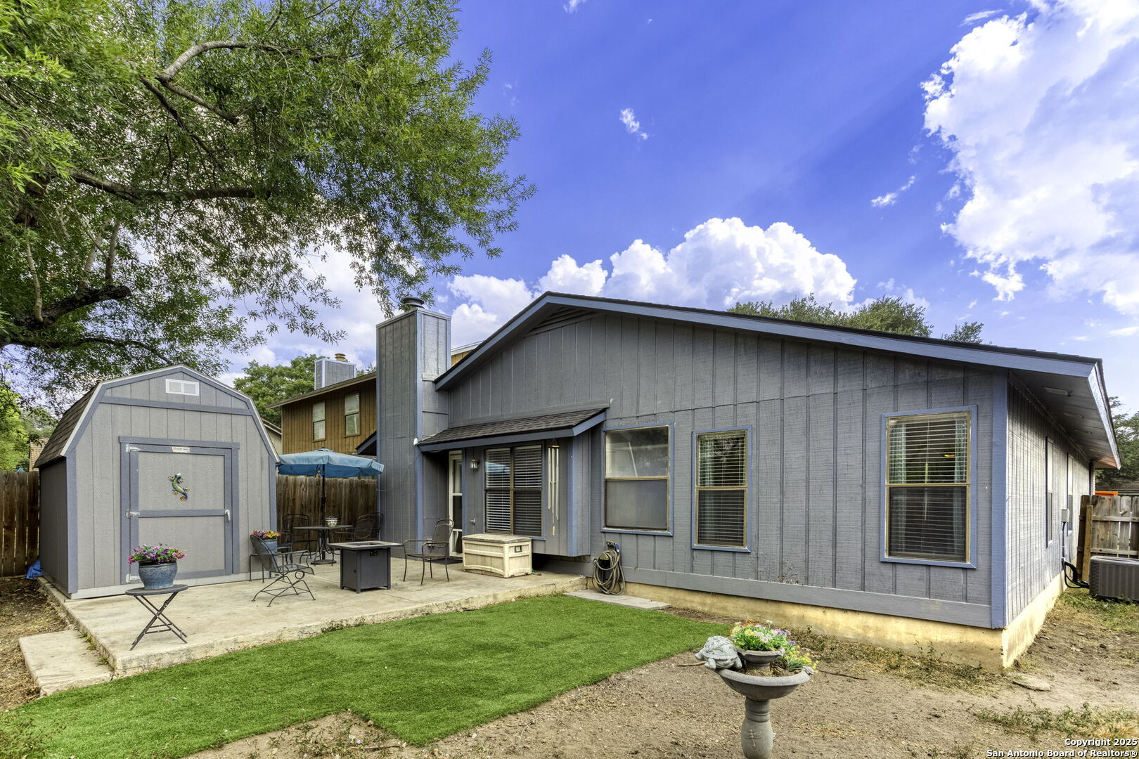 4447 Brushy Hill San Antonio, TX 78217 - Photo 12 of 13 a view of a house with a patio