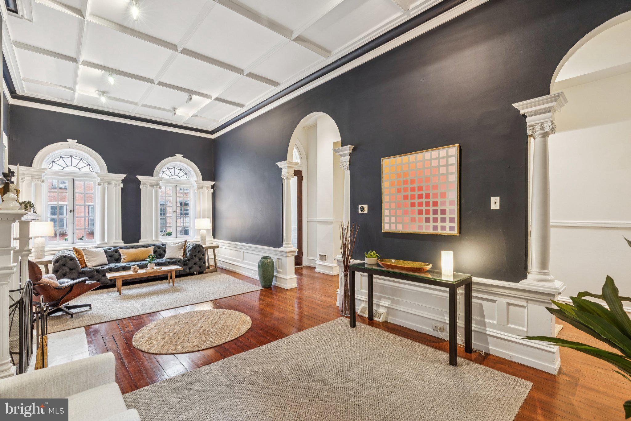 2221 Locust Street Philadelphia, PA 19103 - Photo 10 of 70 a lobby with furniture and floor to ceiling window