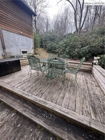 a view of outdoor space with lounge chair