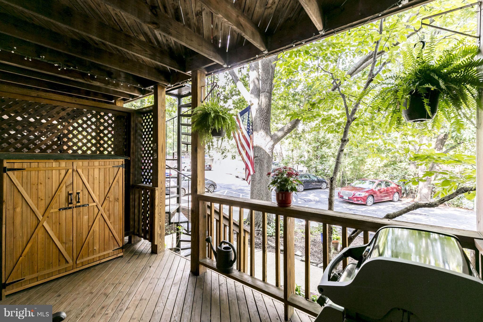 5 Russell Road, Unit B Alexandria, VA 22301 - Photo 21 of 30 Shed and grill conveys!