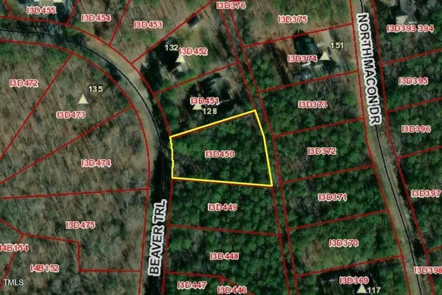 a view of a lake with a park