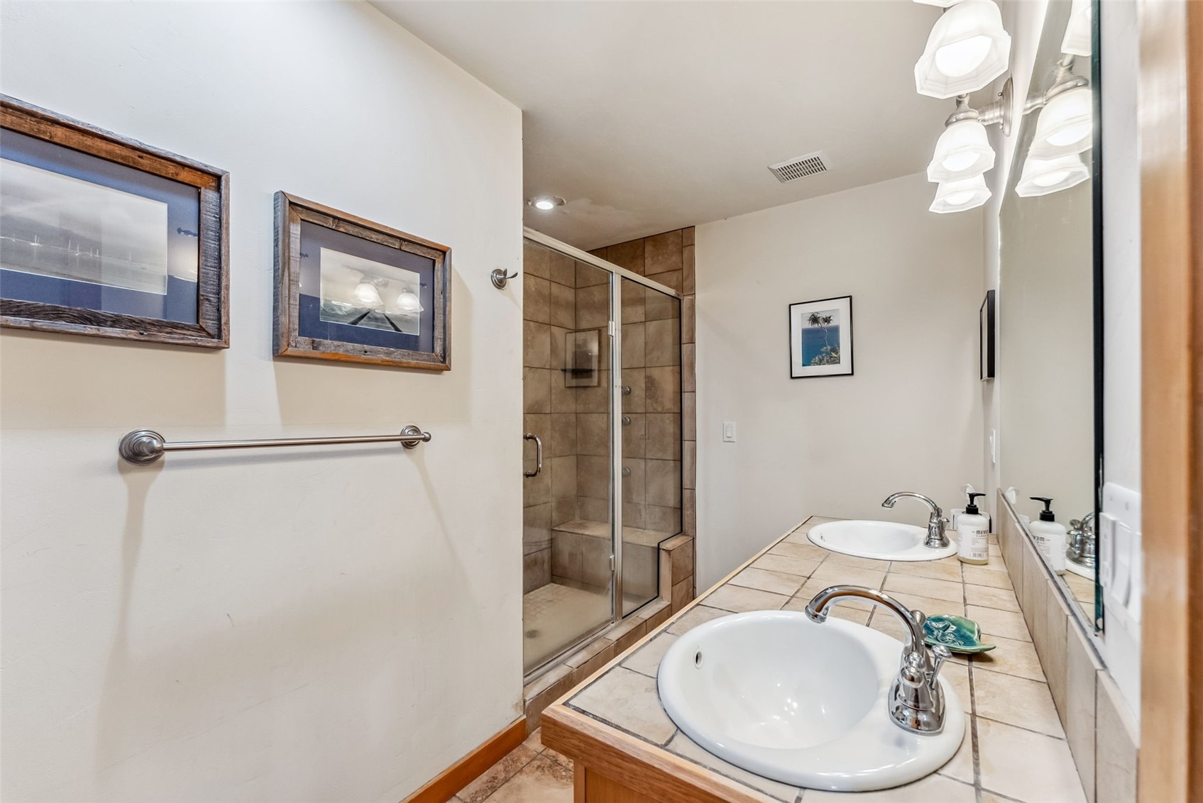 228 Glacier Ridge Road Alma, CO 80420 - Photo 36 of 50 a bathroom with a sink a toilet and shower