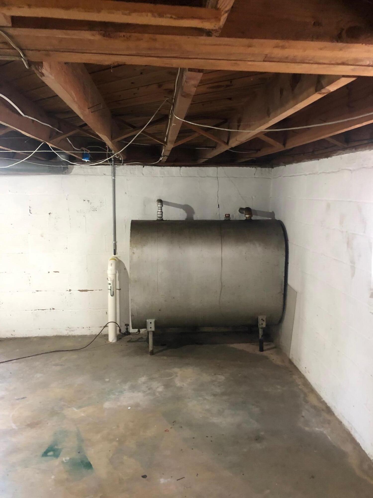 1836 Carter Road Southwest Roanoke, VA 24015 - Photo 13 of 17 Basement Oil tank