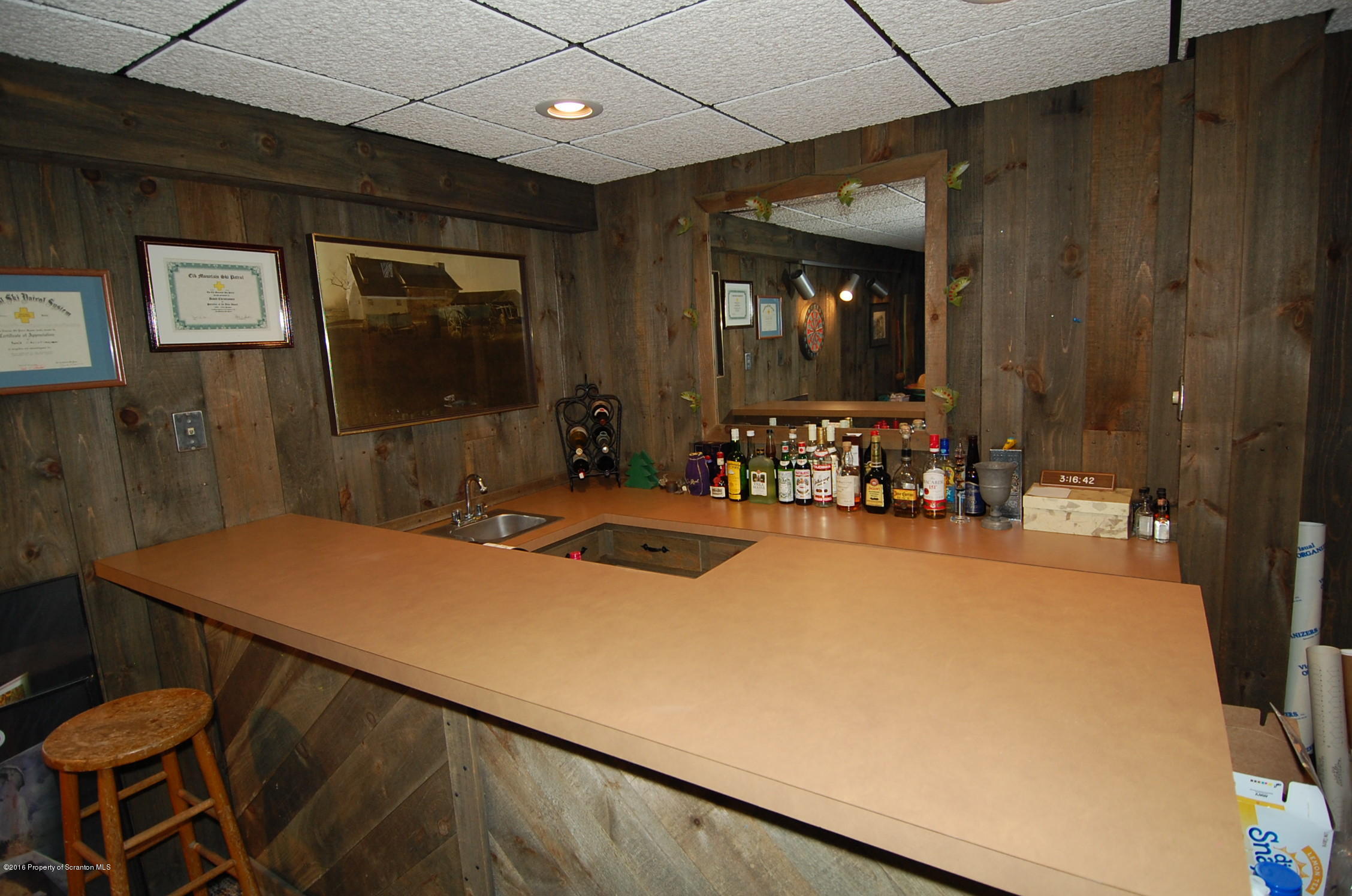 60 Tinker Brook Road Forest City, PA 18421 - Photo 44 of 62 a room with pool table and mirrors