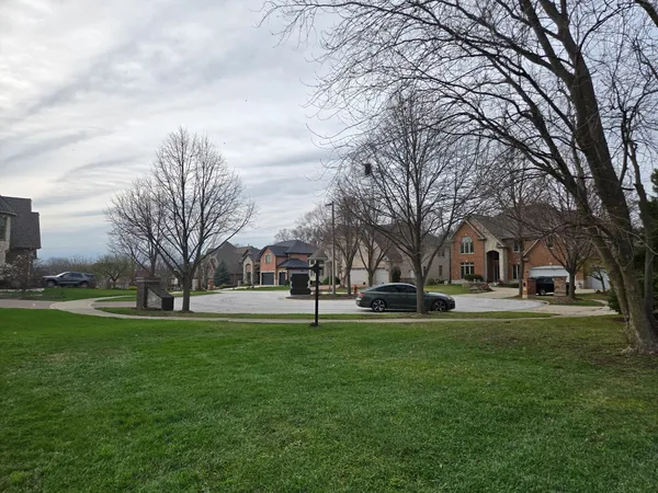 a building with trees in front of it