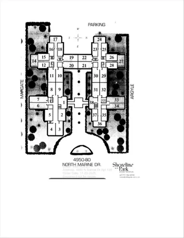 a picture of a bench in front of building