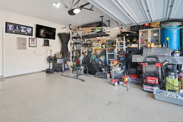 a view of a storage room with a lot of stuff