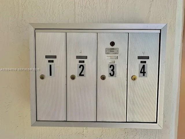 a view of a yard with a palm tree