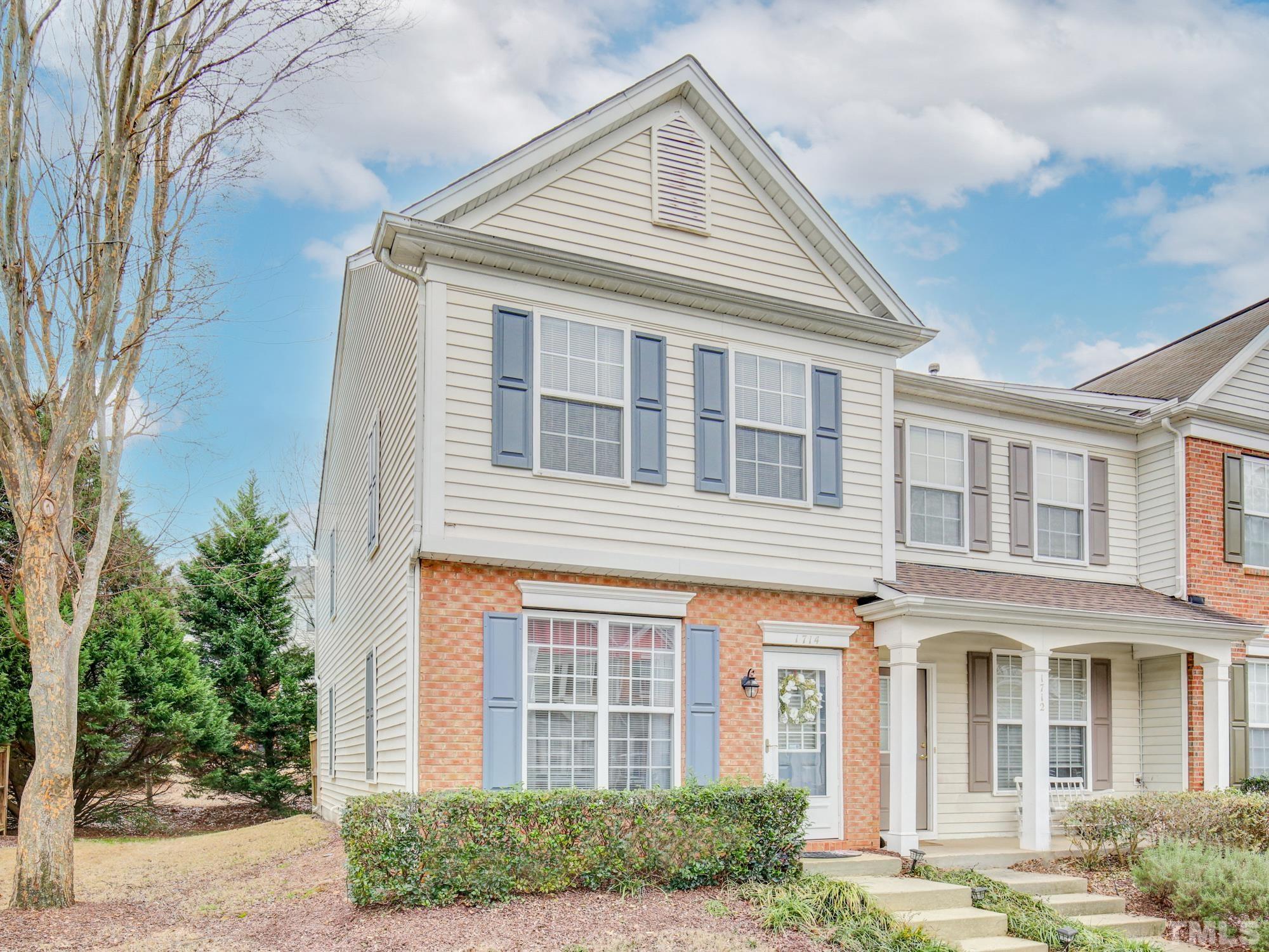 1714 Sorrell Brook Way Raleigh, NC 27609 - Photo 2 of 29 a front view of a house