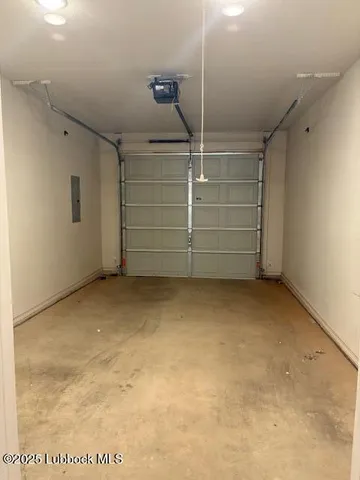 a view of hallway with a bathroom and a sink