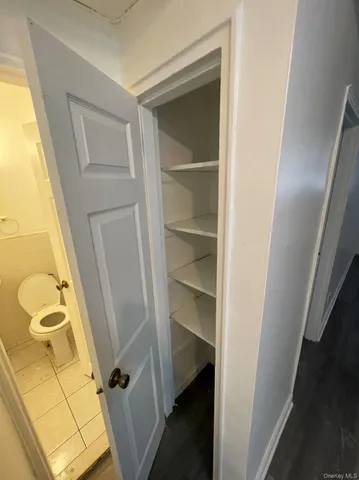 a view of walk in closet