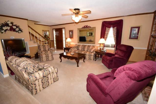 5129 Baker Road Murfreesboro, TN 37129 - Photo 4 of 20 Beautiful, sunken living room with plenty of light!