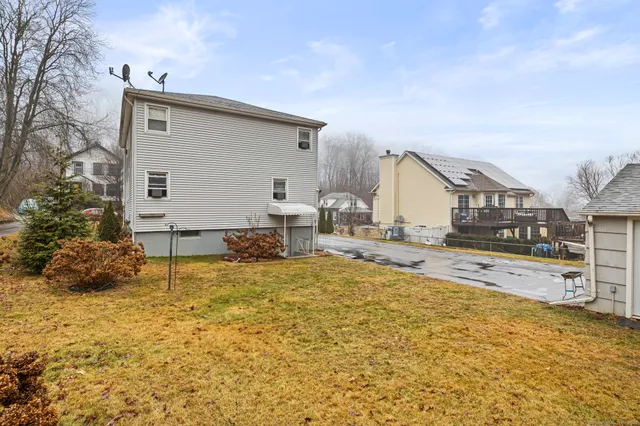 a house view with a outdoor space