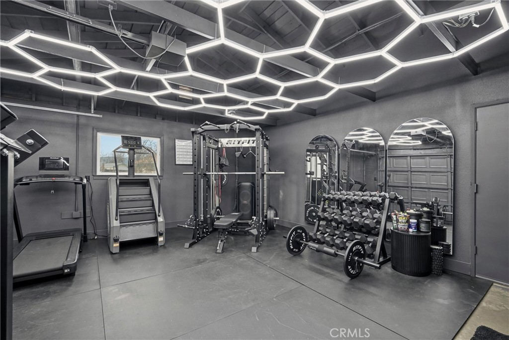 1923 Mountview Road Lakeport, CA 95453 - Photo 39 of 51 Attached garage currently off the hook GYM