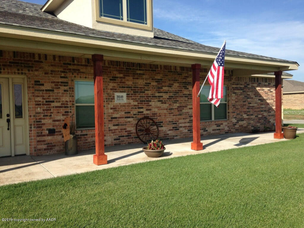 20149 Prairie Wind Road Bushland, TX 79124 - Photo 3 of 56 front porch summer