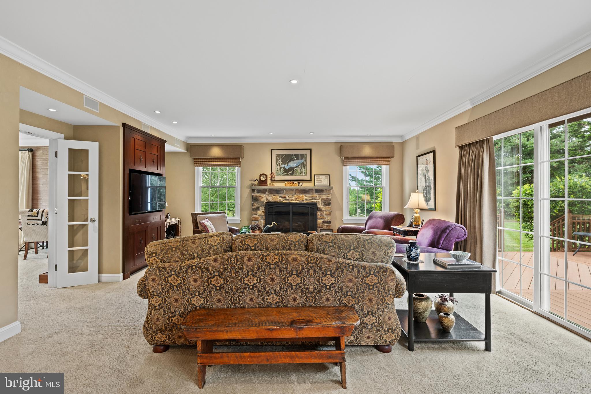 1010 Branch Mill Road Telford, PA 18969 - Photo 13 of 74 a living room with furniture and a fireplace