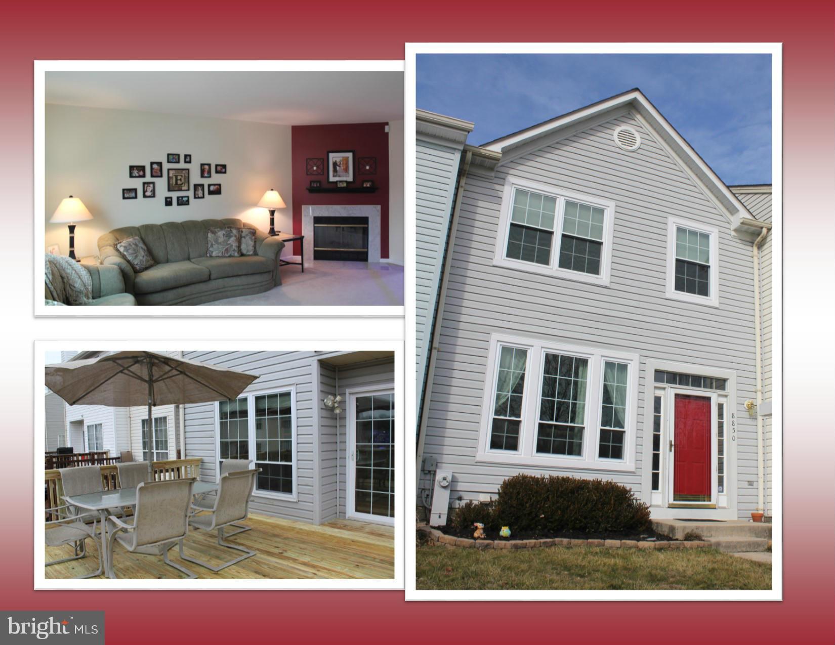 8850 Fox Circle Perry Hall, MD 21128 - Photo 1 of 30 a front view of a house with a porch