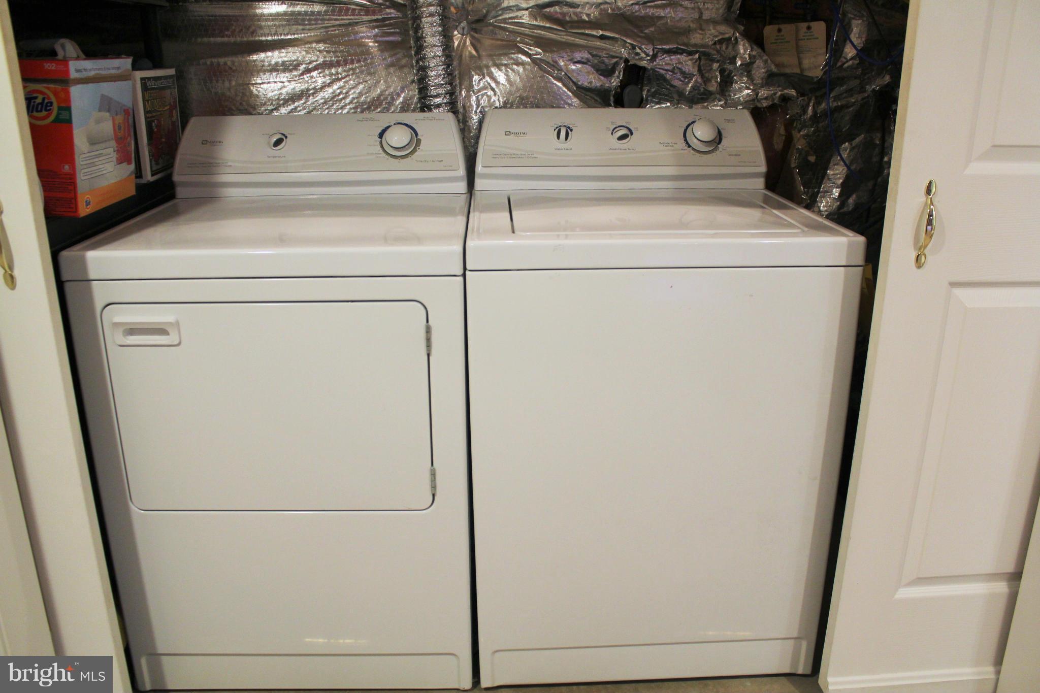 8850 Fox Circle Perry Hall, MD 21128 - Photo 27 of 30 a close up view of washer and dryer