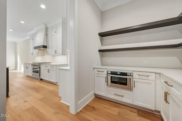 wooden floor in an empty room