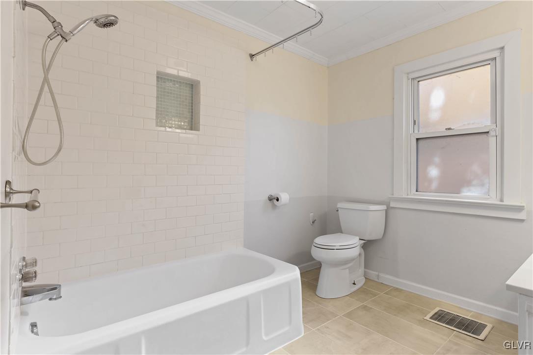 1802 Moselem Spring Road Hamburg, PA 19526 - Photo 25 of 54 a bath room with a white toilet and a shower