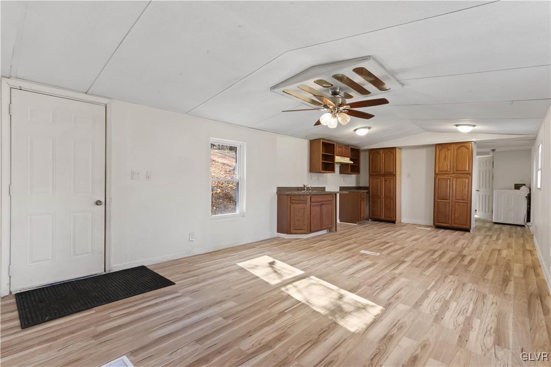 1802 Moselem Spring Road Hamburg, PA 19526 - Photo 35 of 54 a view of a kitchen with a sink and a refrigerator