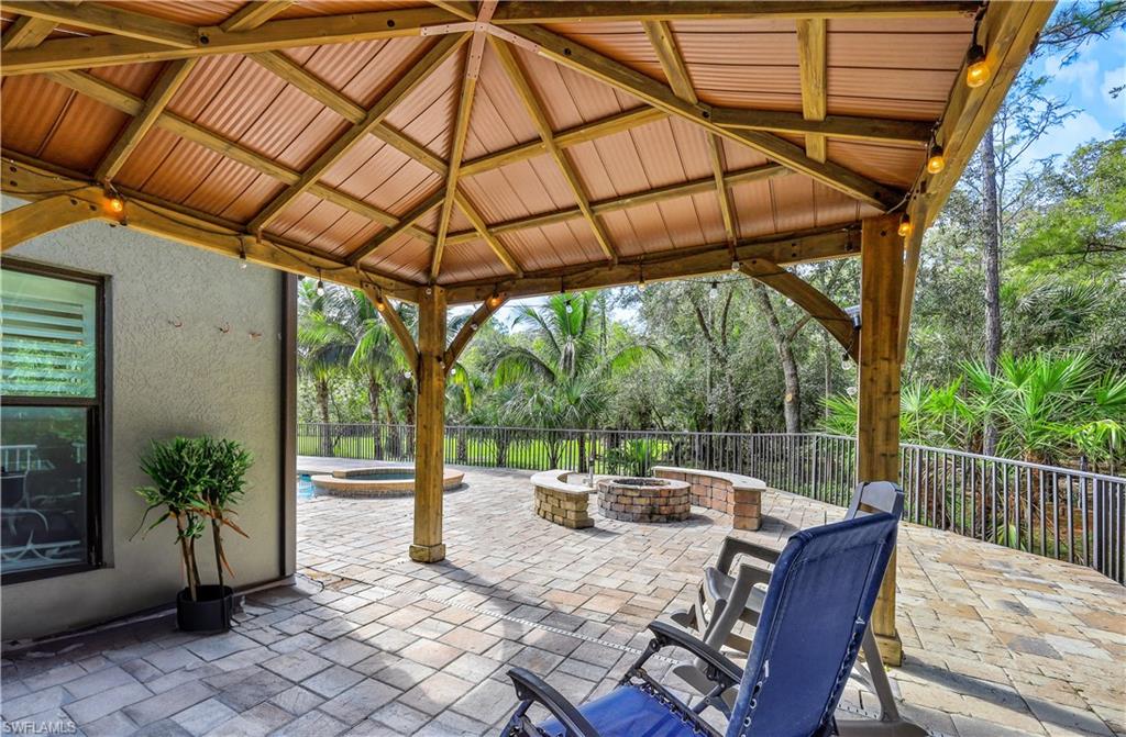 17680 Wildcat Drive Fort Myers, FL 33913 - Photo 39 of 50 a view of backyard with sitting area
