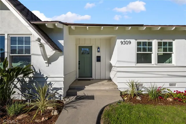 a view of a house with a patio