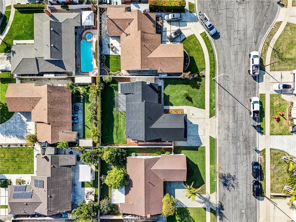 6032 Vane Circle Huntington Beach, CA 92647 - Photo 46 of 56 an aerial view of houses with outdoor space