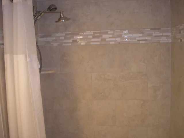 a close view of shower tap