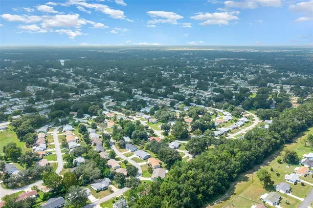 a view of city and mountain