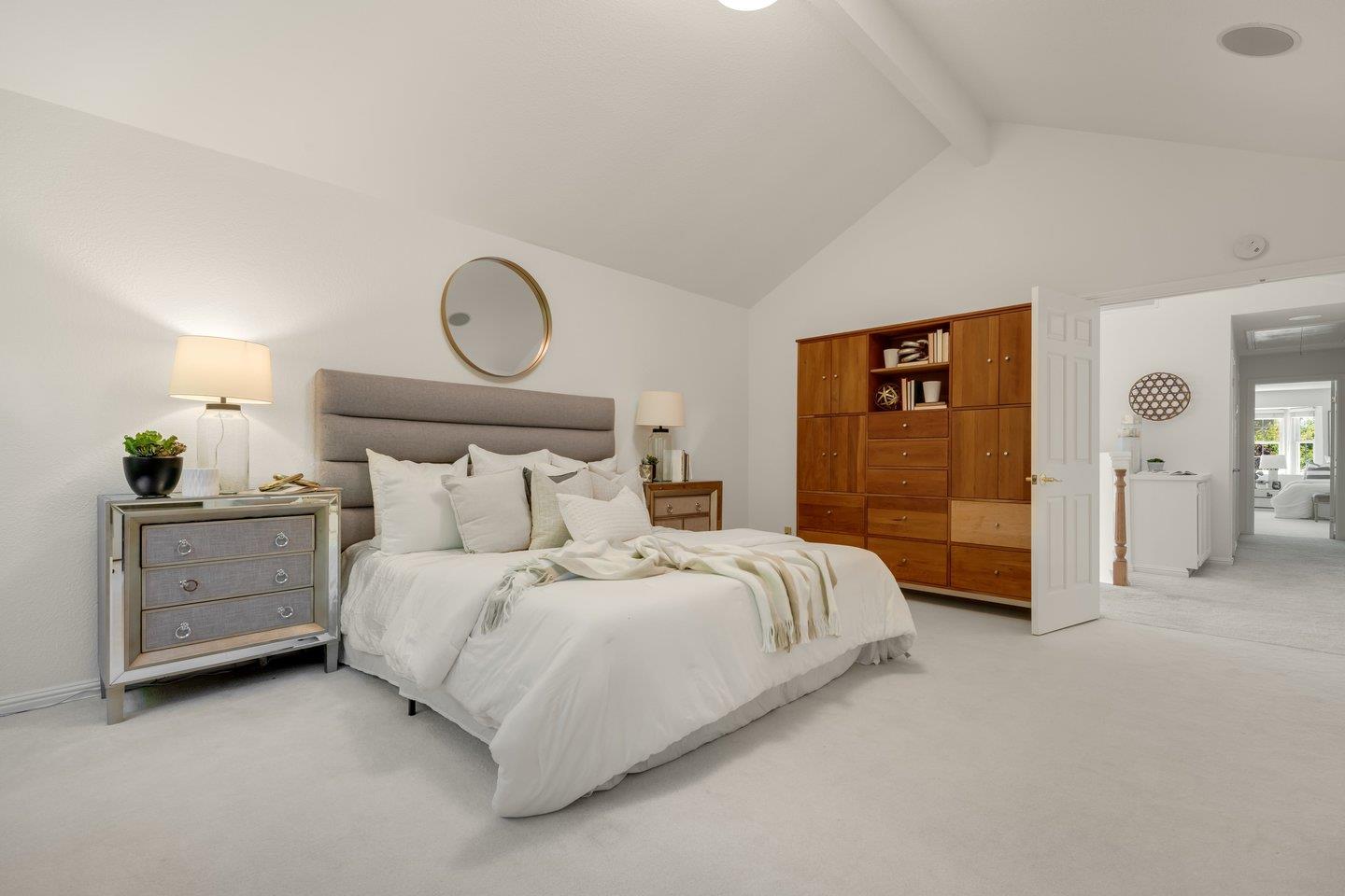 603 Cornwallis Lane Foster City, CA 94404 - Photo 14 of 36 a bedroom with bed and wooden floor