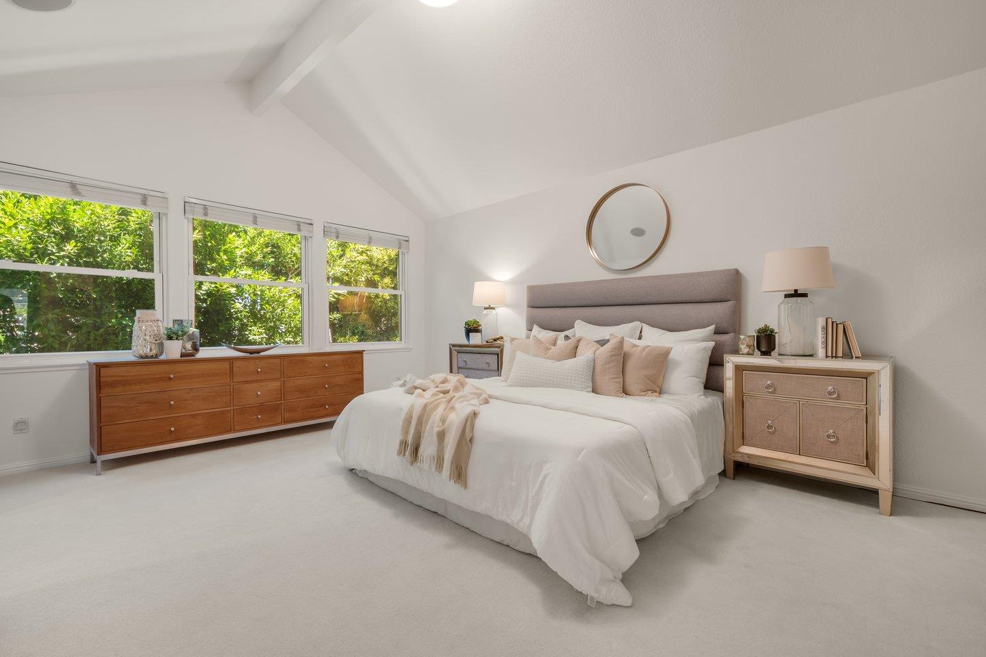 603 Cornwallis Lane Foster City, CA 94404 - Photo 15 of 36 a bed room with a bed and a large window