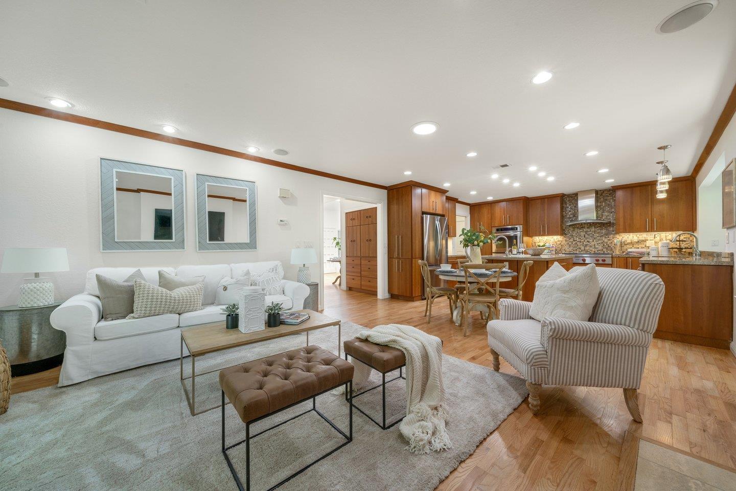 603 Cornwallis Lane Foster City, CA 94404 - Photo 6 of 36 a living room with furniture kitchen view and a table