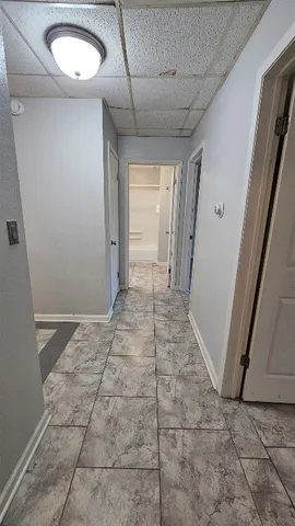 a view of a hallway