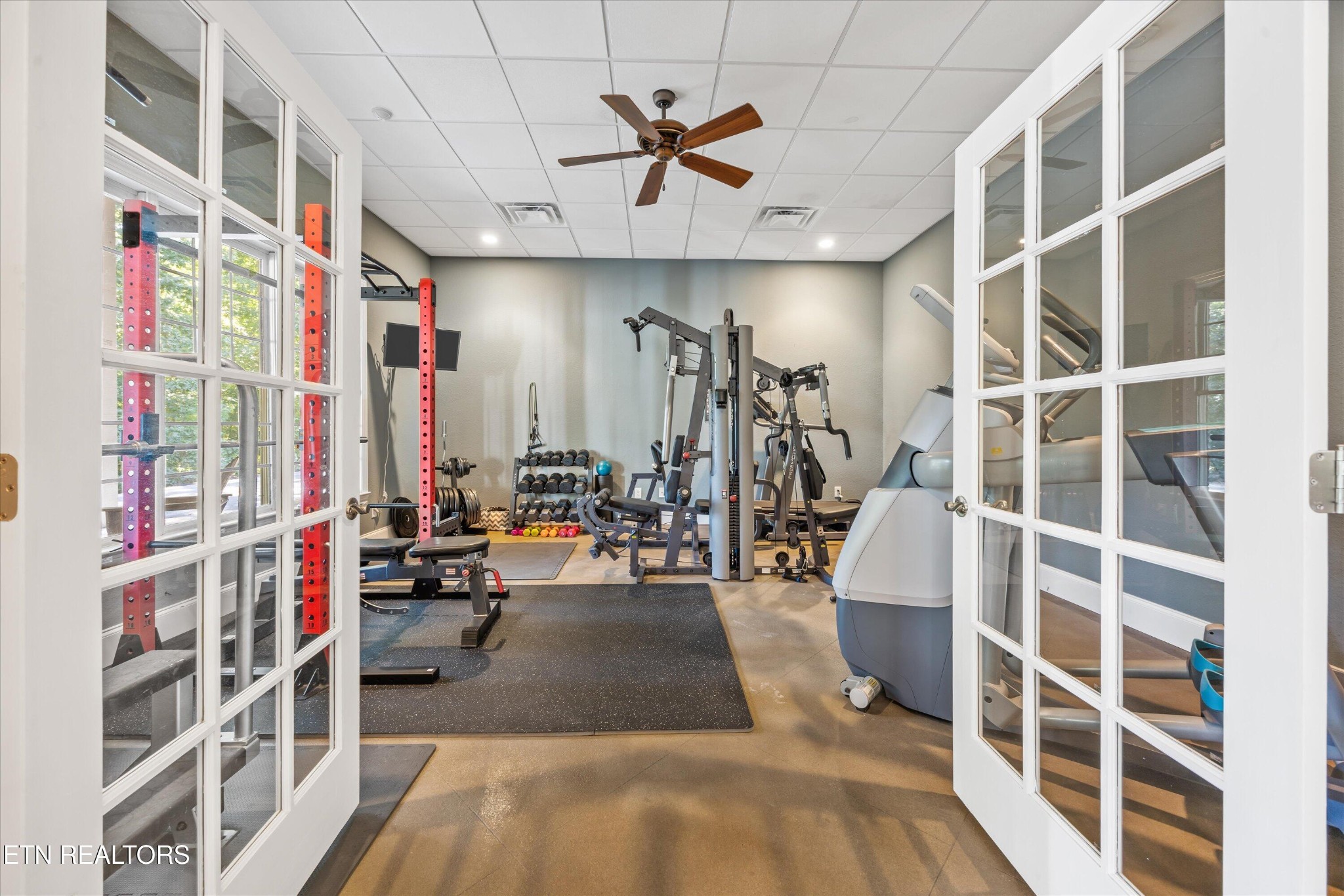 12820 High Oak Road Knoxville, TN 37934 - Photo 41 of 60 a view of a livingroom with furniture and staircase