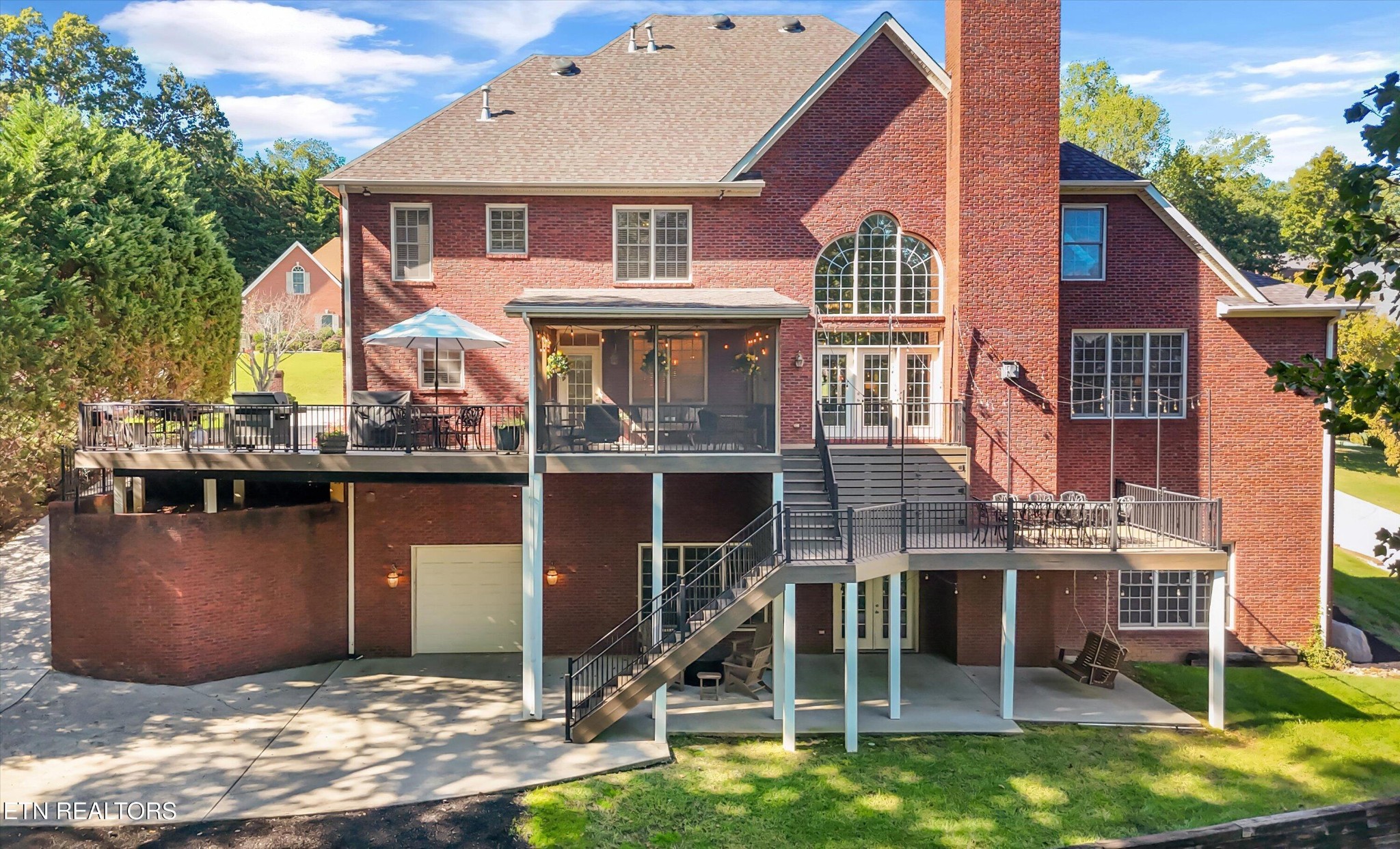 12820 High Oak Road Knoxville, TN 37934 - Photo 49 of 60 a view of a house with backyard porch and sitting area