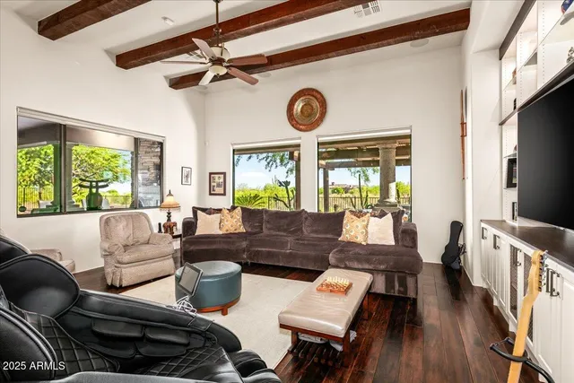 a kitchen with a stove and refrigerator