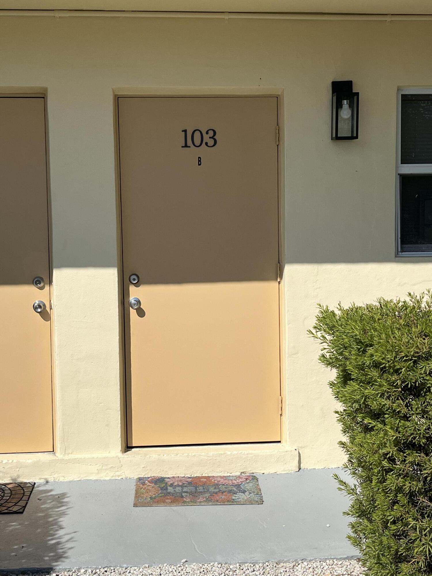 201 Coppitt Road, Unit 103B Key West, FL 33040 - Photo 9 of 9 a view of a door front of a house