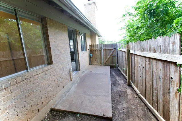 a view of a corridor