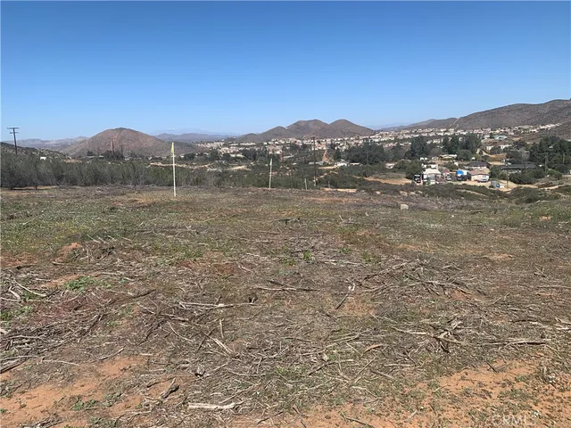 a view of city and mountain