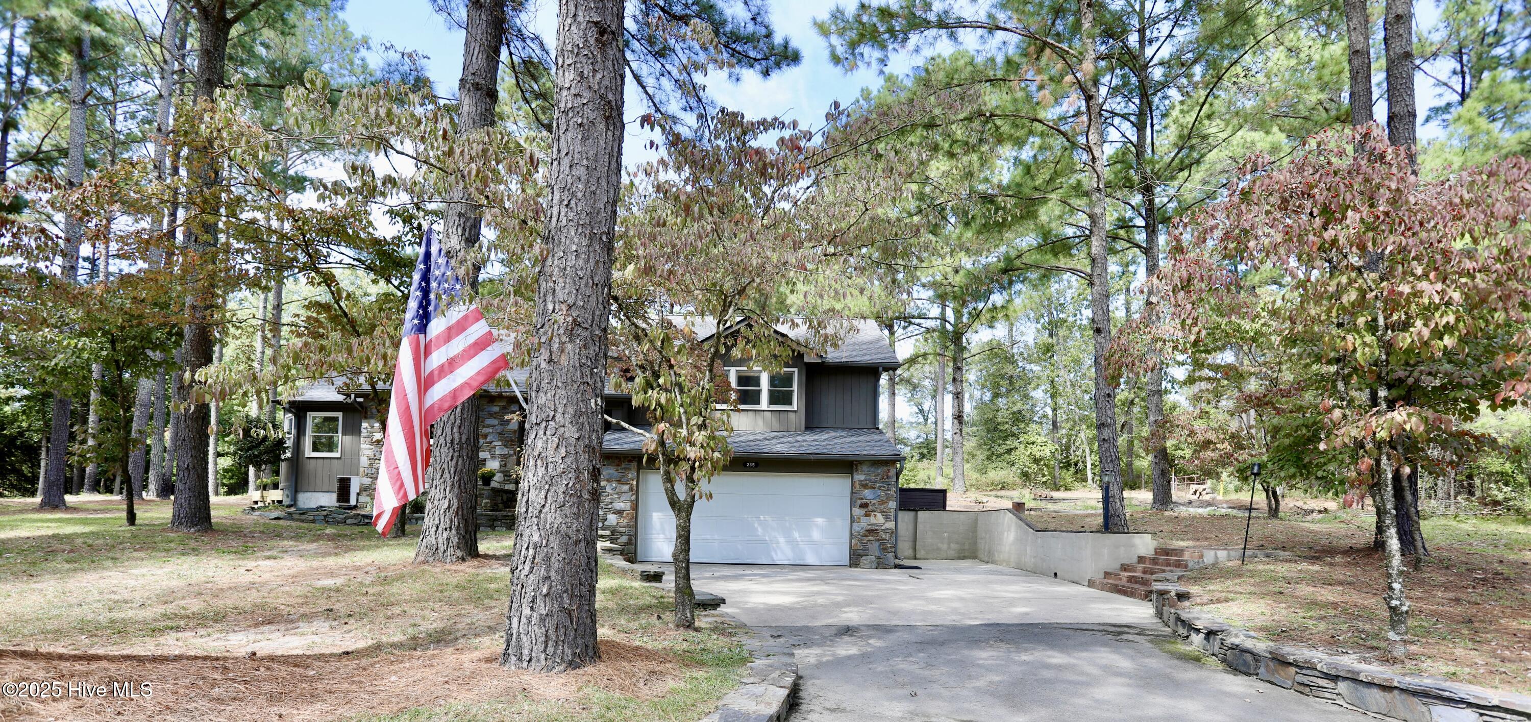 235 Tucker Road Whispering Pines, NC 28327 - Photo 3 of 54 Driveway