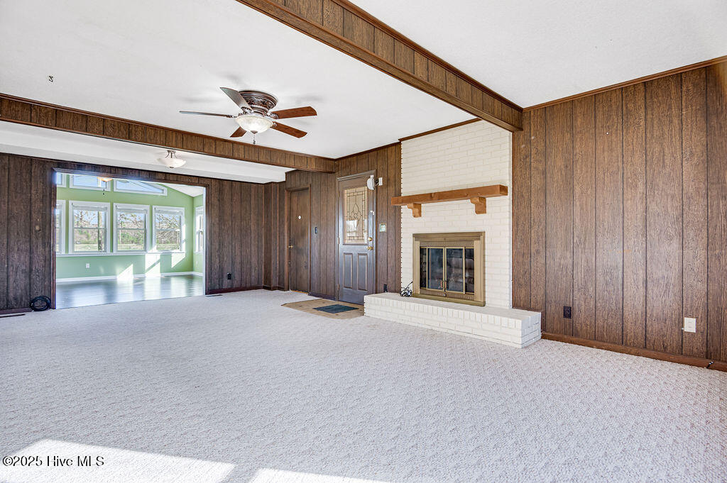 1805 Kellum Loop Road Jacksonville, NC 28546 - Photo 15 of 46 Den w/Fireplace