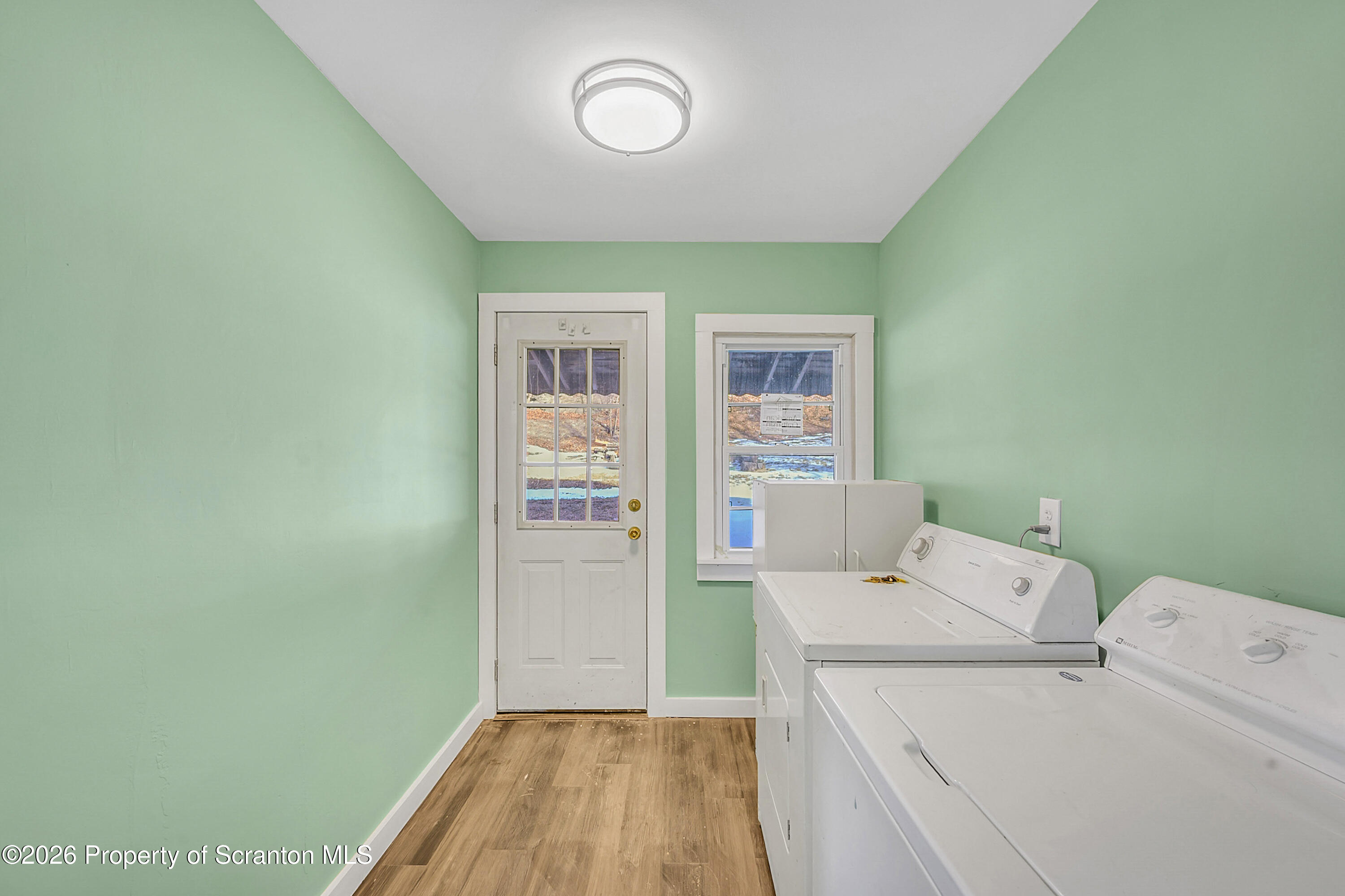 2309 Ash Street Scranton, PA 18510 - Photo 15 of 46 a view of storage and utility room with washer and dryer